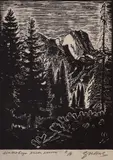 Zafir Yonchev, Rila Landscape, wood carving