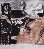 Anastasia Panayotova, Sea Scene, lithography