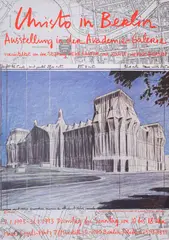 Christo, The Wrapped Reichstag, color offset lithography