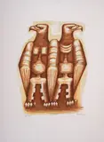 Boyan Raynov, Eagles, lithography