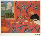 Henri Matisse, The Desert (Harmony in Red), chromolithography