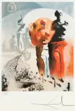 Salvador Dalí, The Hallucination, chromolithography