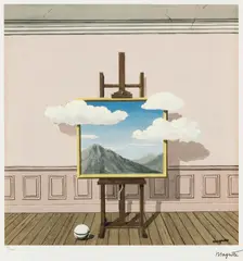 René Magritte, Revenge, chromolithography