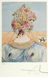 Salvador Dalí, The Blossoming of Inspiration, chromolithography