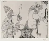 Pablo Picasso, Opium Dreams, chromolithography