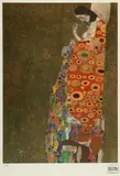 Gustav Klimt, Hope, chromolithography