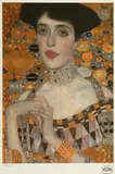 Gustav Klimt, Portrait of Adele Bloch-Bauer I, chromolithography