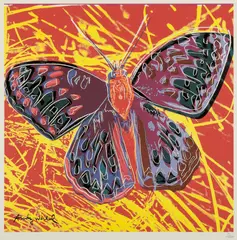 Andy Warhol, Butterfly, chromolithography
