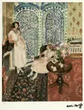 Henri Matisse, The Mauritanian Screen, chromolithography