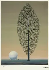 René Magritte, The Search for the Absolute, chromolithography