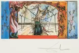Salvador Dalí, Scenography for the production "Romeo and Juliet", chromolithography