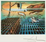 Salvador Dalí, The Disintegration of the "Persistence of Memory", chromolithography