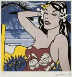 Roy Lichtenstein, Aloha, chromolithography