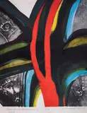 Stoyan Stoyanov-Techi, Theatrical Apocalypse V, 1994, lithography