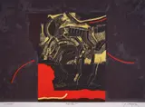 Rumen Skorchev, Requiem, 2001, lithograph