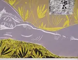 Svilen Blazhev, Female Figure, 2019, linocut