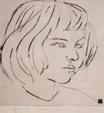 Ivan Georgiev-Rembrandа, Head of a Girl