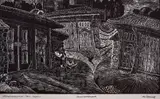 Aleksandar Stanev, Koprivshtitsa, linocut