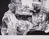 Stoimen Stoilov, Dobrudja Once Upon a Time, 1985, lithography