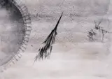 Vasil Ivanov, Space, charcoal on paper