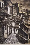 Georgi Vasilev Trifonov, Veliko Tarnovo, 1989, lithograph