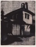 Tanya Vladova, From Koprivshtitsa, 1966, mezzotint