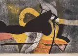 Milko Pavlov, Baroque Concert, 1990, lithography