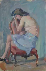 Silvano Bozzolini, Donna seduta