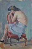 Silvano Bozzolini, Donna seduta