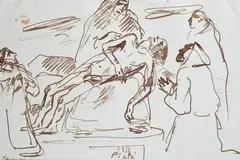 Pietà by Felice Carena, 1956, offered Jul 2013