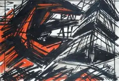 Senza titolo by Vinicio Berti, 1987, offered Jul 2013