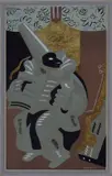 Gino Severini, Polichinelle au livre