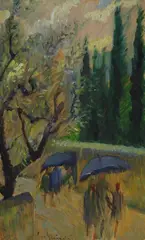 Pioggia by Gaetano Spinelli, 1943, offered Jul 2013