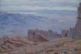Alberto Micheli, Le mura e il lago Trasimeno