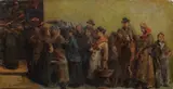 Alberto Ziveri, La coda alla macelleria