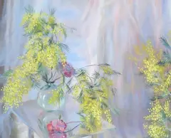 Mimosa tra i veli by Luce Balla, 1960, offered Jul 2013