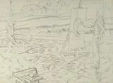 James McGarrell, Il pittore, 1976