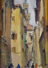 Via Vinegia by Rodolfo Marma, 1954, offered Jul 2013