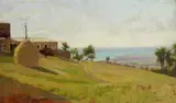 Eugenio Cecconi, Paesaggio a Castiglioncello