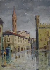 Angiolo Vannetti, Piazza San Firenze