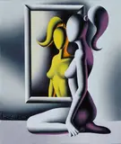 Mark Kostabi, The faithful lover, 2011