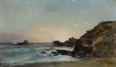 Scogliera by Marius Reynaud, 1884, offered Jul 2013