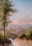 Károly Markó the Younger, Firenze da Montici