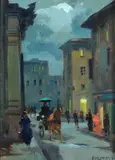 Via della Madonna by Renato Natali, offered Jul 2013