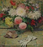 Galileo Chini, Natura morta con fiori