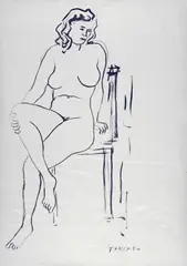 Nudo by Giulio Turcato, offered May 2013