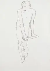 Nudo by Marino Marini, autentica on foto Fondazione Marino Marini, offered May 2013