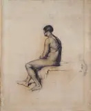 Nudo di spalle by Pietro Annigoni, offered May 2013