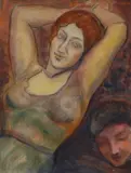 Alberto Bragaglia, Figura sdraiata
