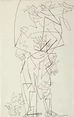 Estate by Gino Severini, 1953, studio preparatorio per una delle sezioni del grande pannello intitolato "Fregio dell'Agricoltura" sulla, offered May 2013